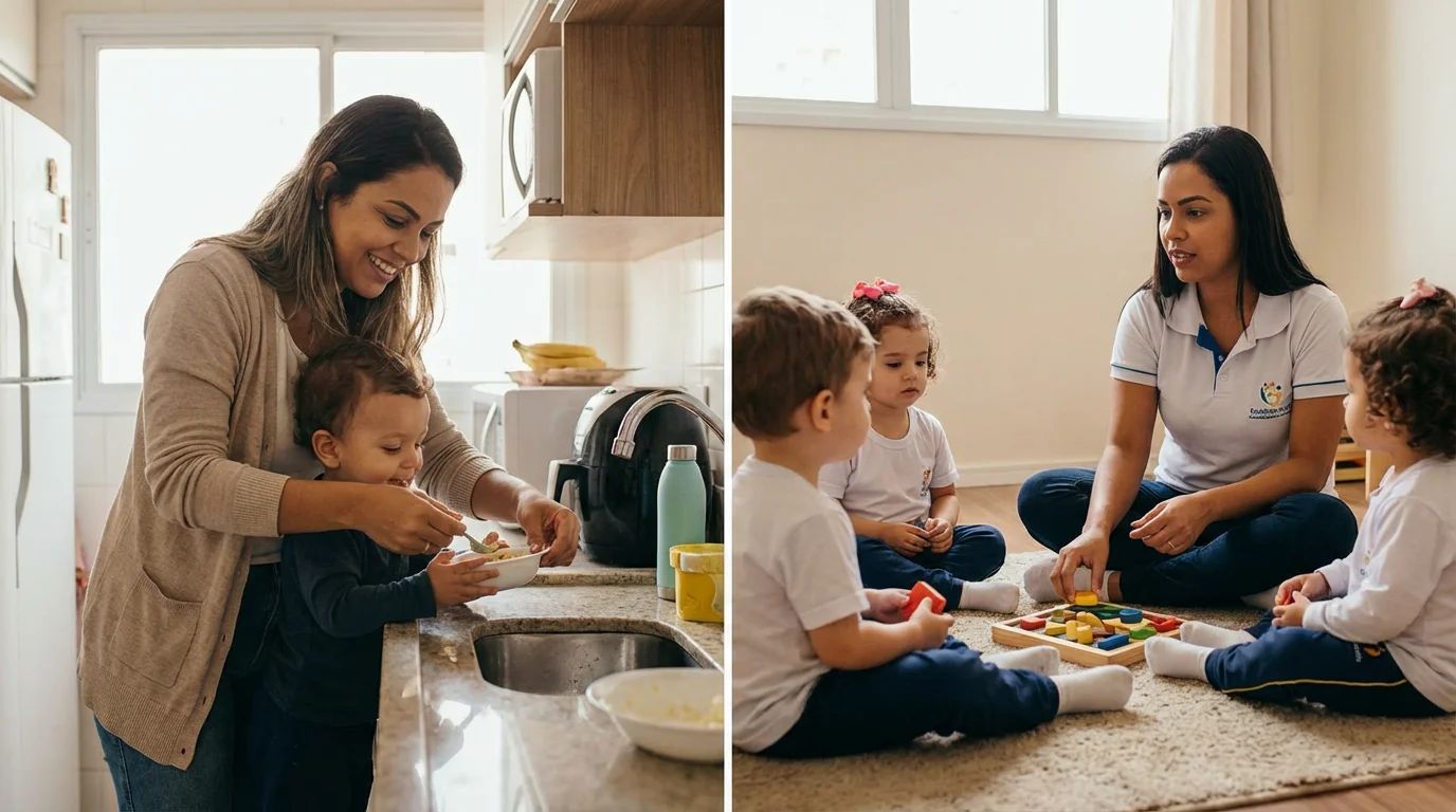 Diferença entre Profissões: Babá ou Cuidador Infantil: Entenda as Diferenças e Qual Caminho Seguir.