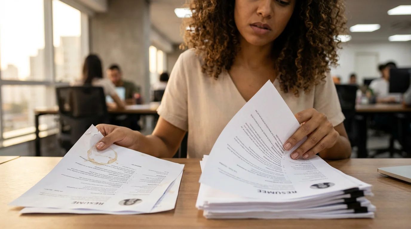O erro comum no currículo que faz os recrutadores descartarem você em 6 segundos