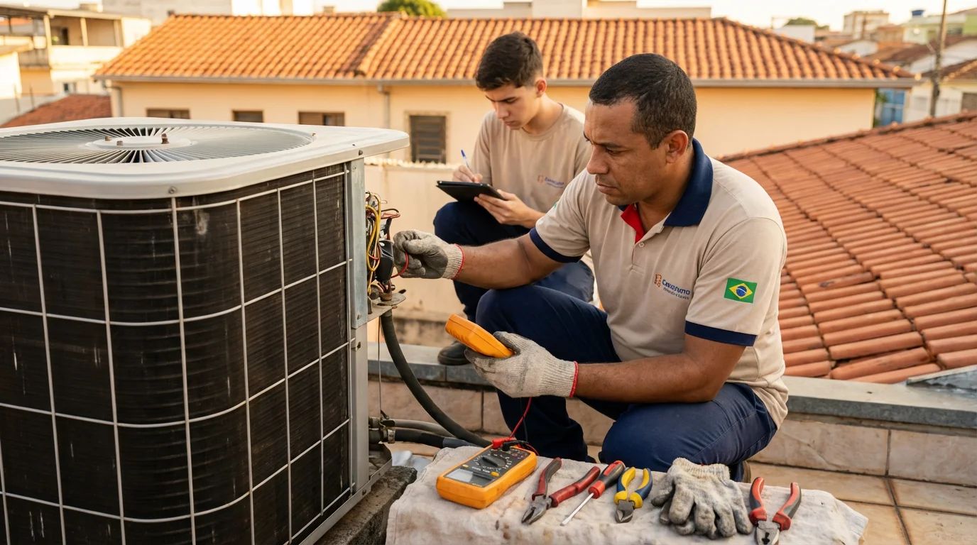 Técnico em Refrigeração e Climatização 2026: Salário, Curso e Carreira de Sucesso